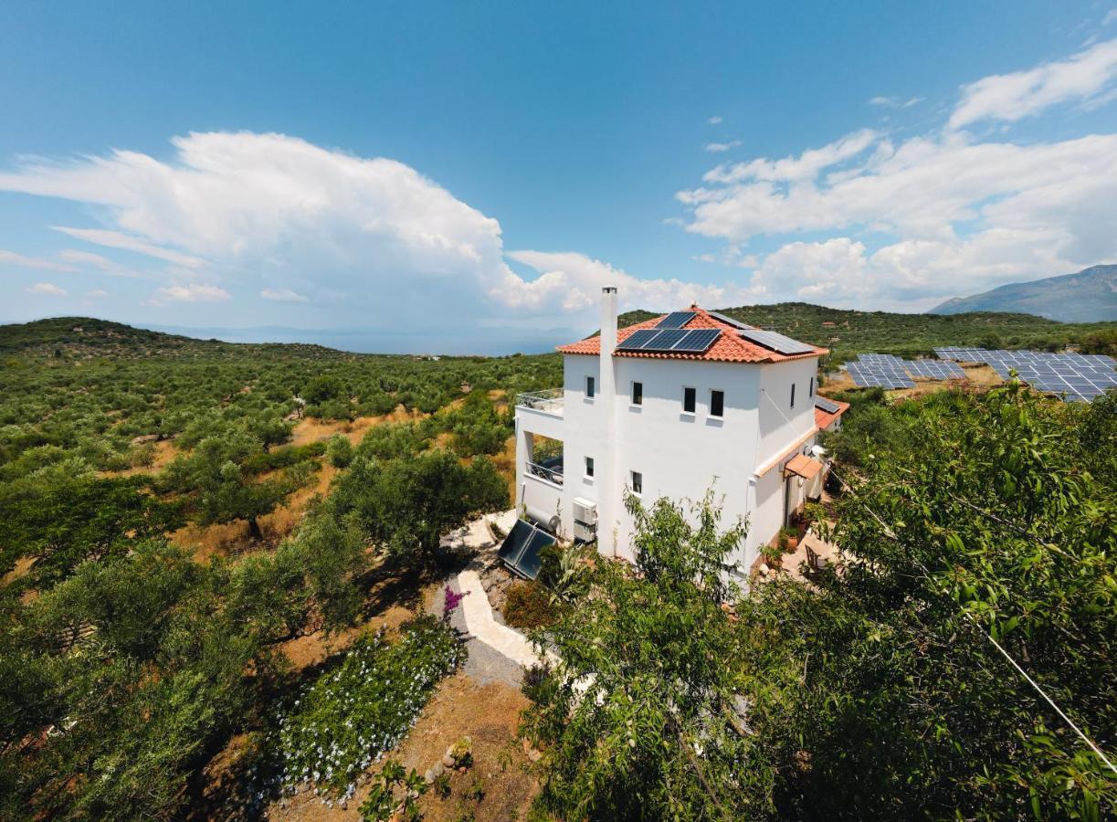 Appartement In Olive Groove House Peloponnesos Western Mani Kalianeika Bagian luar foto